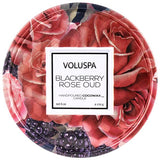 נר פח מיני גלידה - Blackberry Rose Oud